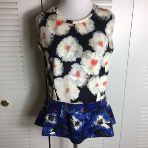 Philosophy women’s floral top SZ M
